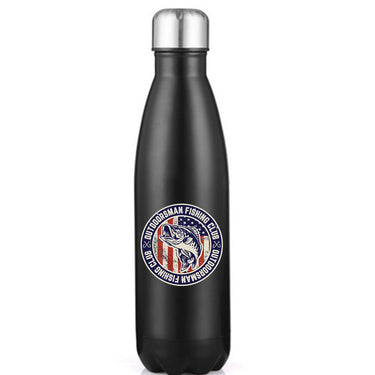 Outdoorsman Fishing Club Patriotic' Stainless Steel Water Bottle